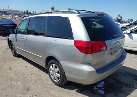 2004 Toyota Sienna Le из США, поврежденный, VIN 5TDZA23C84S199940